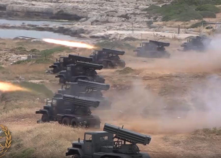 الجيش نفّذ رمايات على أهداف بحرية (فيديو)