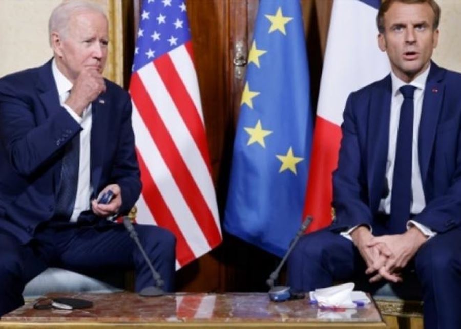 الرئيس الفرنسي في واشنطن يوم 29 الحالي والملف اللبناني في جعبته