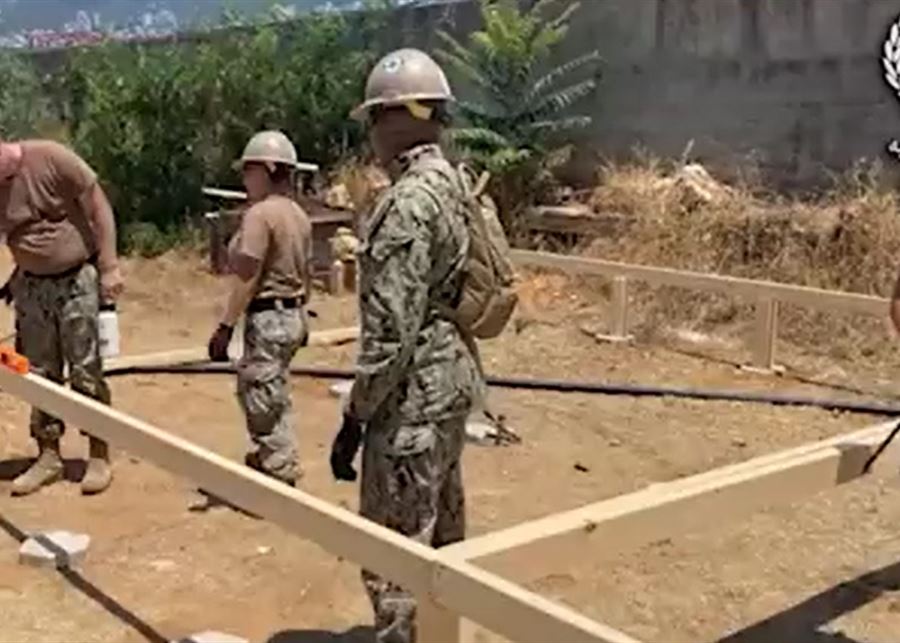 الجيش: إنجاز بناء منشأة تدريبية في قاعدة جونية البحرية