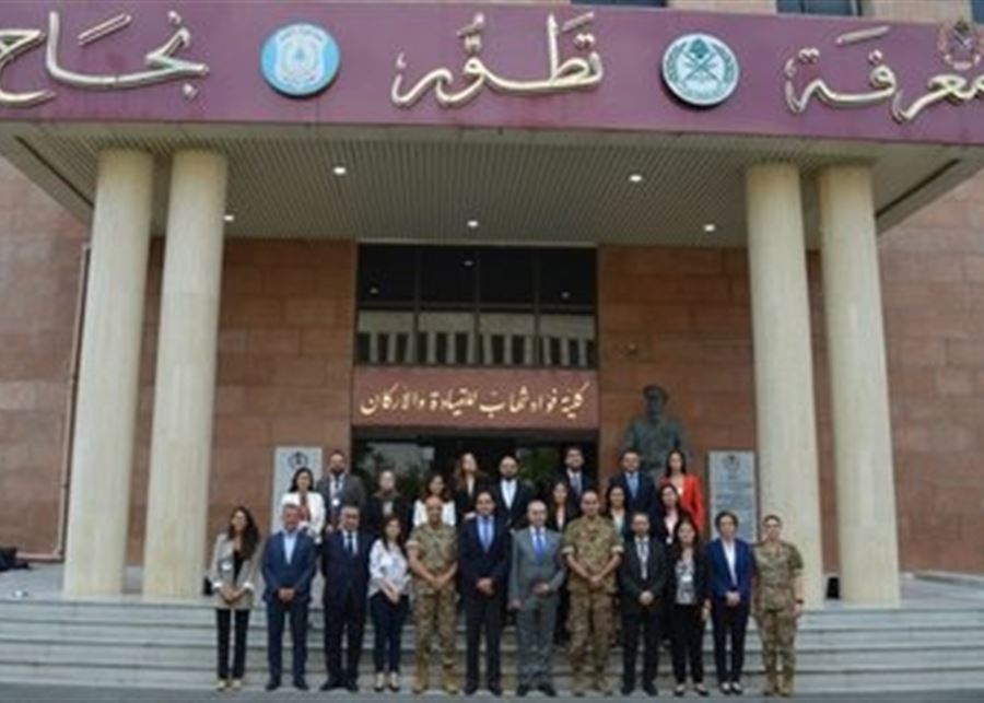 الجيش: تخريج دورة في القانون الدولي الإنساني للدبلوماسيين اللبنانيين