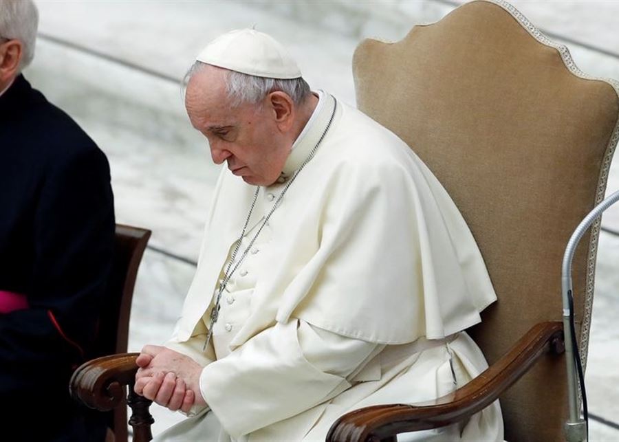  على نحو مفاجئ.. البابا فرنسيس يلغي أنشطته