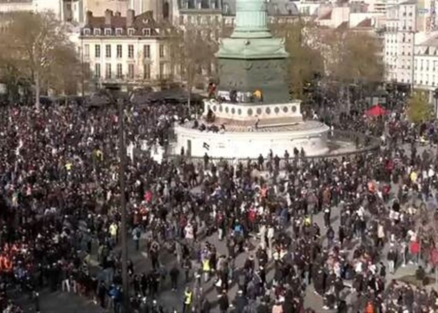 مظاهرات عارمة ضد نظام التقاعد في باريس (فيديو)