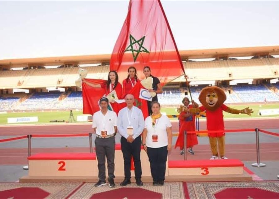 البطولة العربية للرجال والسيدات بألعاب القوى 5 ميداليات ملوّنة للبنان