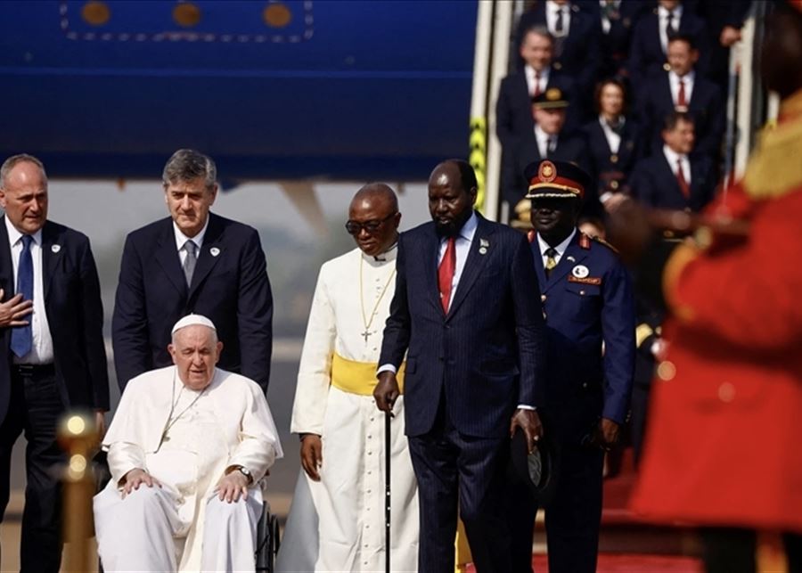 البابا فرنسيس من السودان: لنلقِ أسلحة الكراهية والانتقام