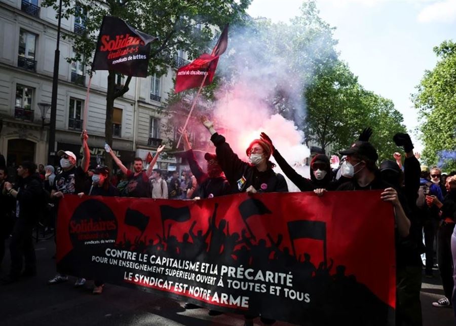 "عيد العمال"... مظاهرات وشغب في شوارع باريس