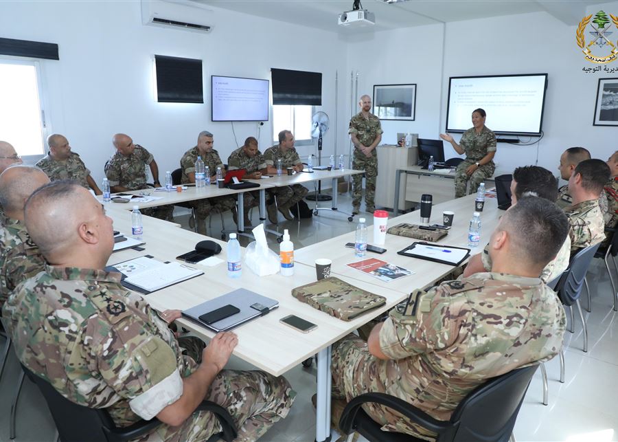 قيادة الجيش نظمت ورشة عمل بعنوان "التواصل الدولي في مجال الدفاع"  