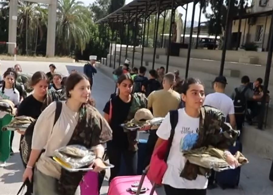 الجيش: الكلية الحربيّة تقيم مخيمًا تدريبيًّا لطلاب من مدارس مختلفة