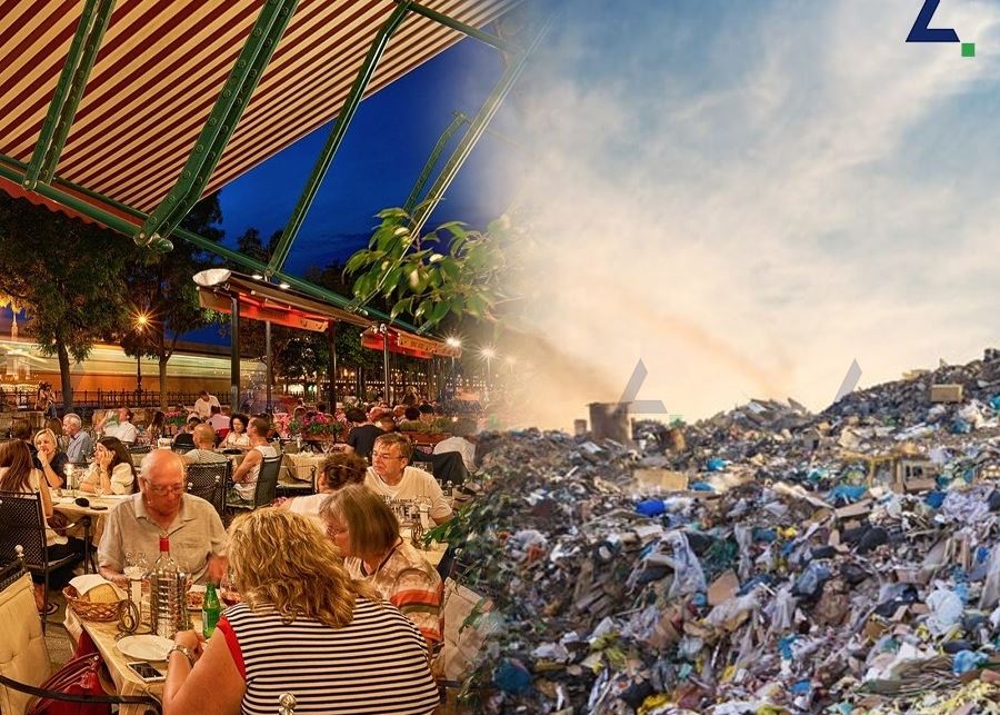 5 في المئة من اللبنانيين في المطاعم بينما 95 في المئة منهم بمستوعبات النفايات!...