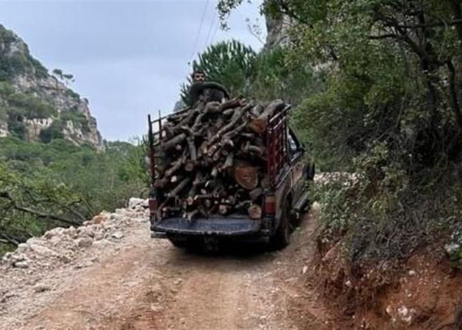 بالصور:  انتهاكات بيئية حول أراضي دير مار أنطونيوس قزحيا 
