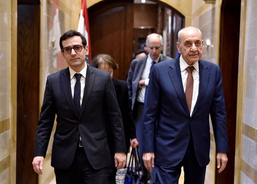 وزير خارجية فرنسا يتفاوض وبري لترجيح كفة الحل الدبلوماسي