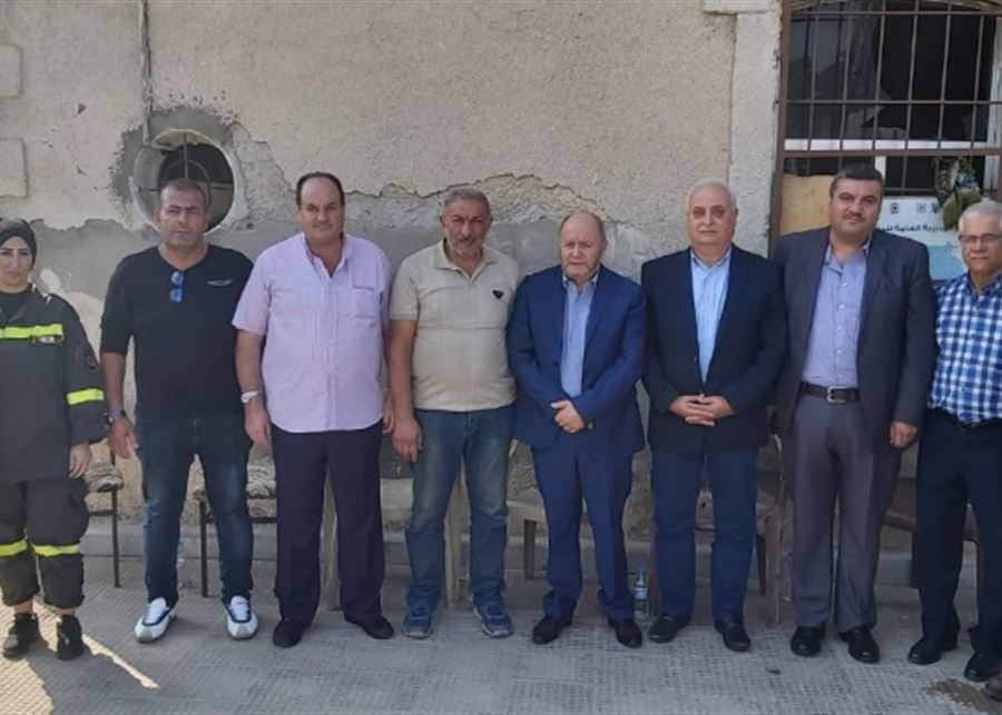 الاسمر إختتم جولته الشمالية بزيارة اتحاد نقابات العمال والمستخدمين ومنشآت نفط طرابلس:  