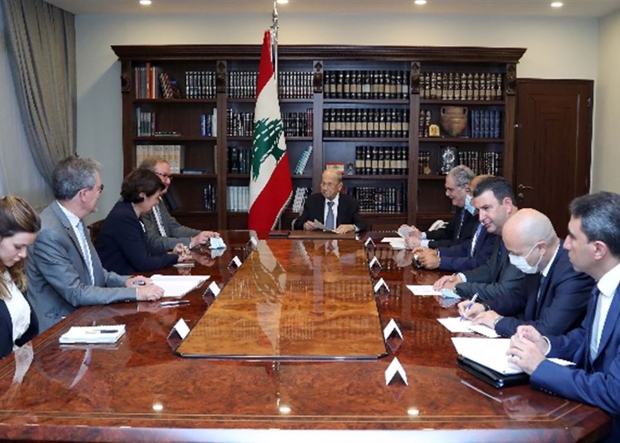الرئيس عون إلتقى دوكان: مصرون على الإصلاح للانطلاق بالتعافي  