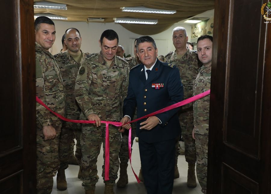 الجيش: افتتاح غرفة عمليات حديثة في كتيبة الحراسة والمدافعة عن المطار