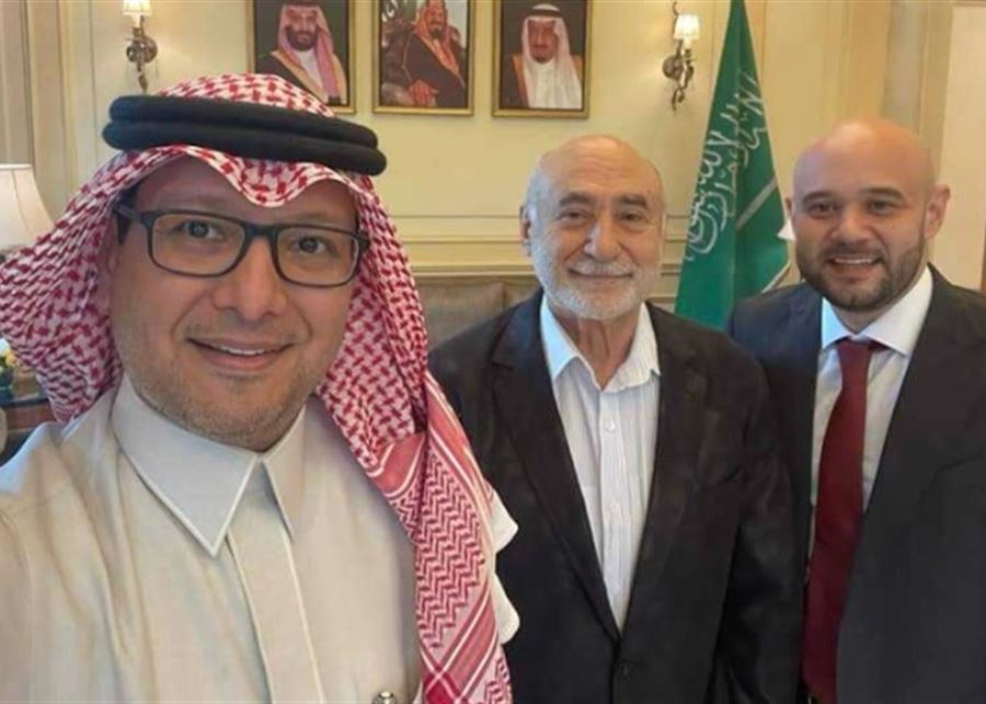 صالح وكاظم خير زارا السفير السعودي وعرضا معه الأوضاع العامة  